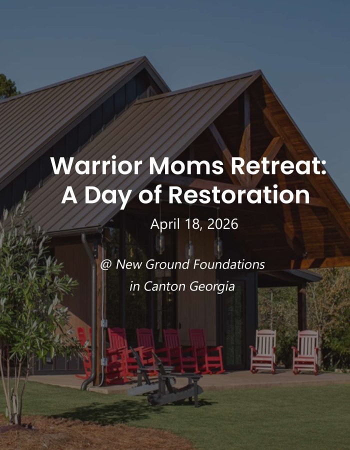 Admission to ‘Warrior Moms-A Day of Restoration’ Retreat